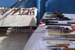 توقيف سيارة ''ماروتي'' معبّأة بـالسيوف والسواطير