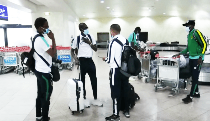 بعثة المنتخب الموريتاني تصل الجزائر تحسبا لودية الخضر