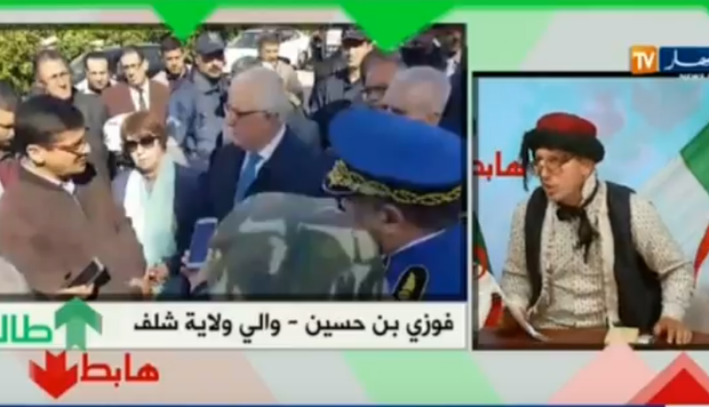 بالفيديو …والي الشلف طالع ورئيس بلدية تنس هابط عند الشيخ النوي