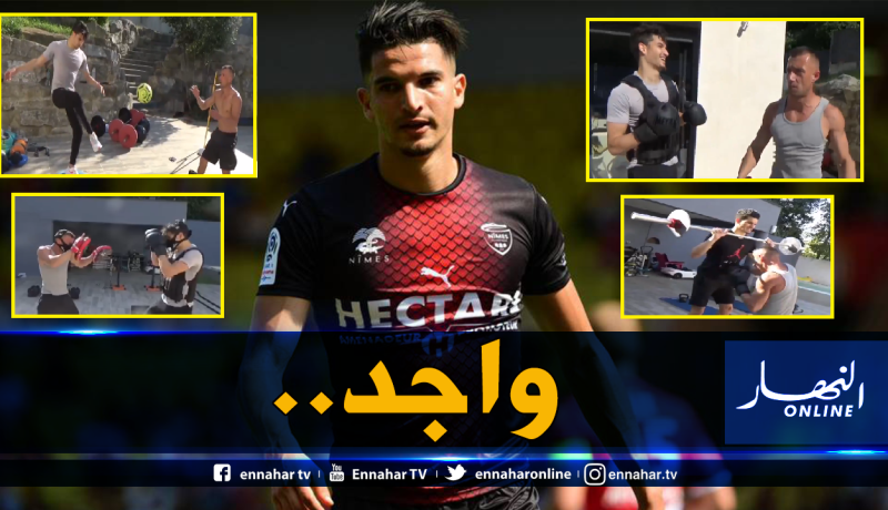 بالفيديو.. تدريبات صارمة لفرحات في فترة الحجر المنزلي