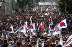 تظاهرات فى اليونان ضد الهجمات العنصرية