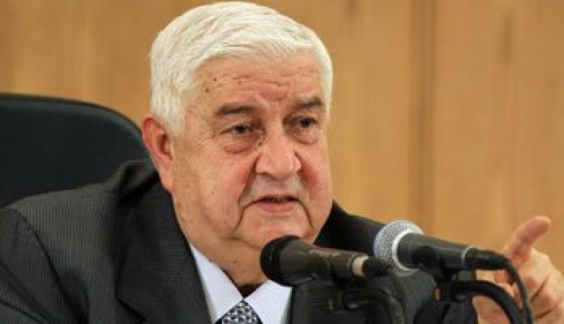 وزير الخارجية السورى يتهم واشنطن وباريس بدعم الإرهاب فى دمشق