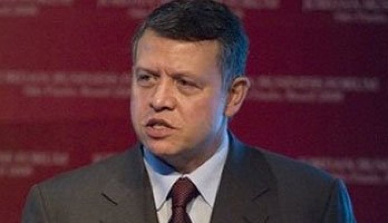 عاهل الأردن يؤكد دعم بلاده لإيجاد حل سياسى للأزمة السورية