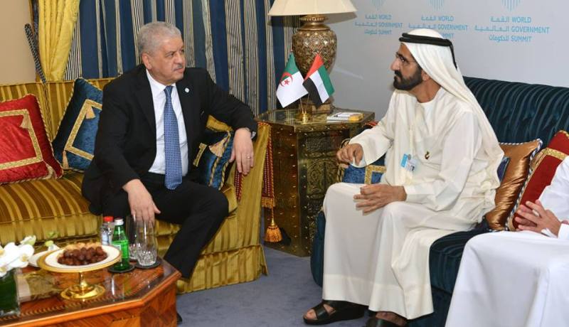 بالصور سلال يحل بدبي للمشاركة في أشغال الدورة الرابعة لقمة الحكومات