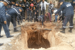 انزلاق أرضي يتسبب في ظهور حفرة بعمق 20 مترا بأم البواقي!