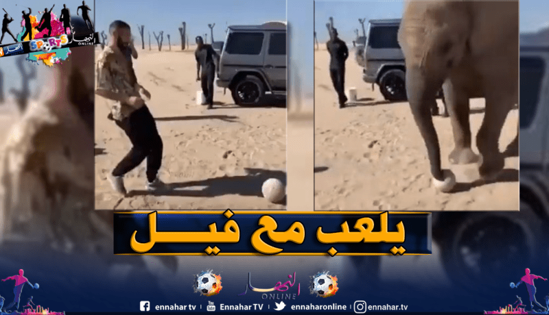 بالفيديو.. بن زيمة يستعرض مهاراته الكروية في دبي
