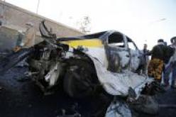 35قتيلا في انفجار سيارة ملغومة أمام كلية الشرطة باليمن