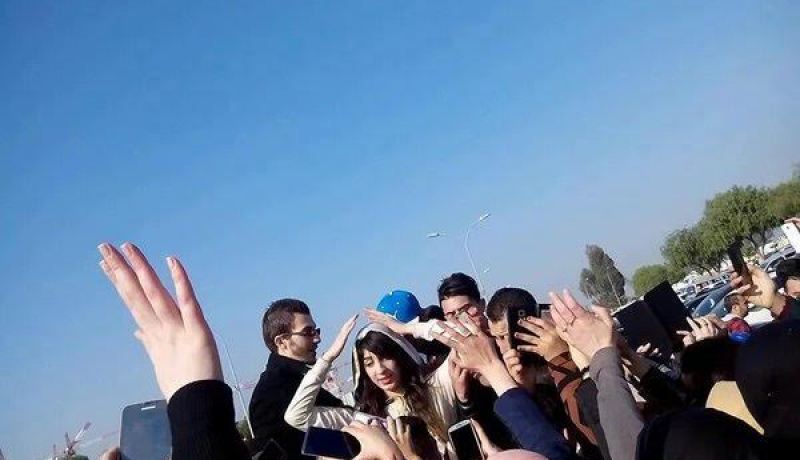 بالفيديو لحظة وصول سهيلة بن لشهب إلى الجزائر