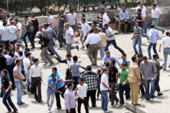 تجدد الاشتباكات بين المتظاهرين والبلطجية بالعباسية