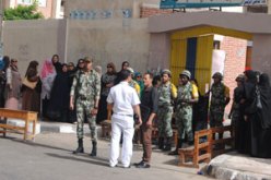 استشهاد عريف شرطة بطلق نارى بالصدر أمام لجنة انتخابية بمصر