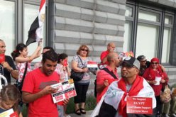 الأمن يمنع مسيرة أمـام السفـارة المصريـة في حيــدرة