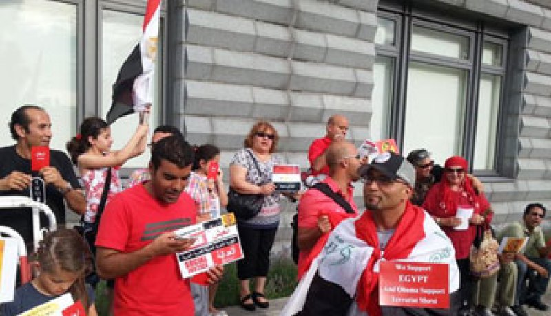 الأمن يمنع مسيرة أمـام السفـارة المصريـة في حيــدرة