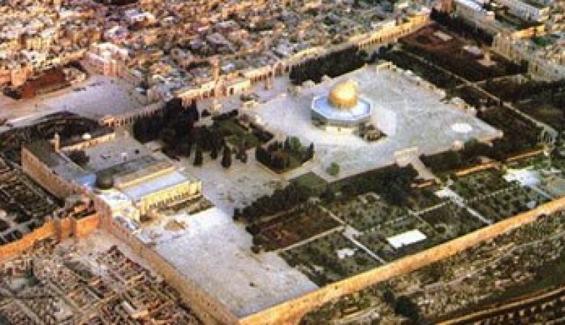 عشرات يتظاهرون فى ساحات الأقصى ضد الفيلم المسىء للإسلام