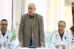 سعدان يجتمع بإطارات الإتحاد الجزائري للرياضات الجامعية
