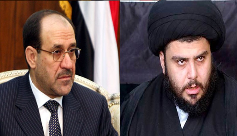 مقتدى الصدر يصف نوري المالكي بالدكتاتور
