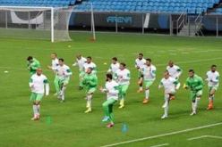 المنتخب الجزائري يجري حصته التدريبية الوحيدة بباماكو