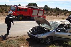 هلاك شخصين في حادث انحراف سيارة ببلدية عين ياقوت بباتنة