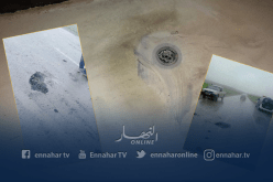 بالصور..صاعقة رعدية تضرب سيارة على مستوى طريق ولائي بتيارت