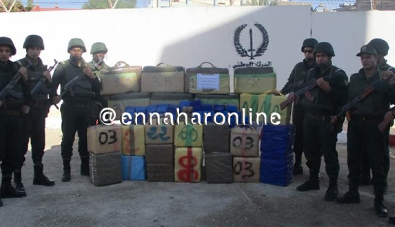 محاولة تهريب 3 قناطير من الكيف قادمة من المغرب
