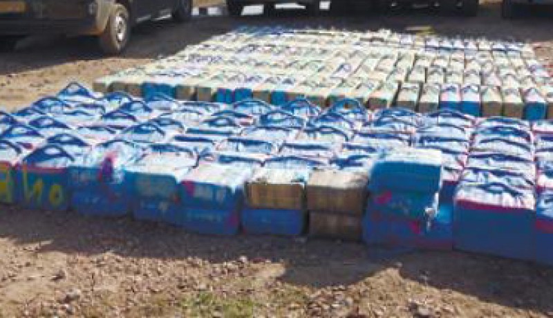 حجز أكثر من 2,5 طن من القنب الهندي قرب مدينة مغنية