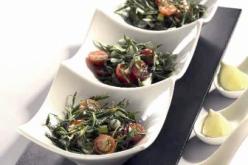 سلطة الزعتر الأخضر