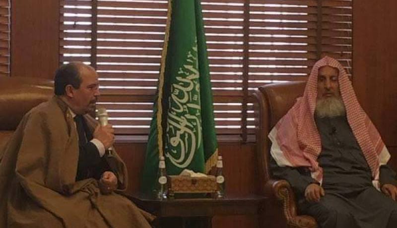 محمد عيسى عند المفتي العام للسعودية