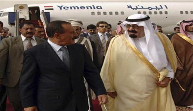 العاهل السعودي يبحث تطورات الوضع في اليمن مع الرئيس صالح