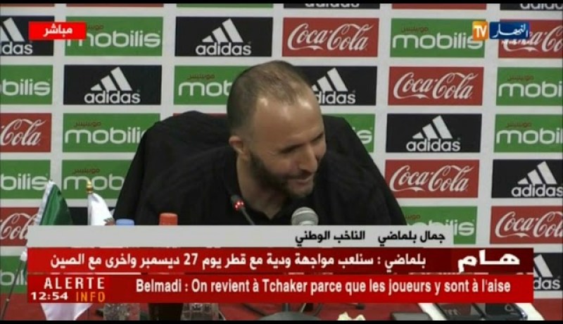 بلماضي : “شعرت بالغضب من تصريحات سعدان ووالدي سألني عن صحة منعي له لدخول المطعم”