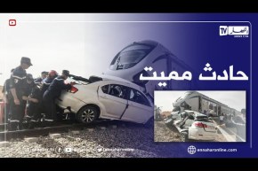 إصـ.طدام قطار بسيارة يخلف وفـ.اة شخصـ.ين بالنعامة