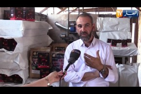 تيزي وزو: كمال دراجي متعامل إقتصادي يبتكر طريقة جديدة في صناعة الفحم الطبيعي