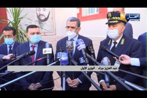 “الوزير الأول  :” أطلب من الجميع الحفاظ وإحترام التدابير الوقائية فيما يخص أوضاع كورونا