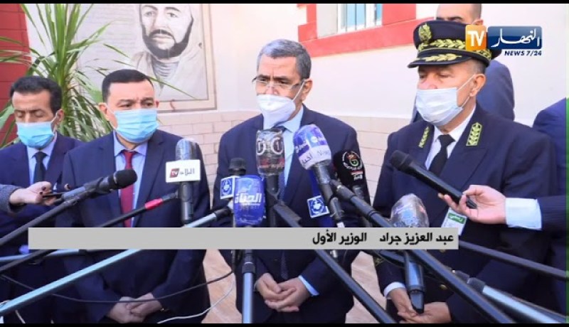 “الوزير الأول  :” أطلب من الجميع الحفاظ وإحترام التدابير الوقائية فيما يخص أوضاع كورونا