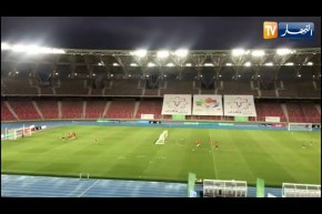 مشاهد رائعة لملعب وهران الجديد من على المدرجات