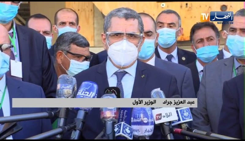 “الوزير الأول :” نستطيع القول بأن الصناعة الجزائرية تمكّن بلدنا من التقدم