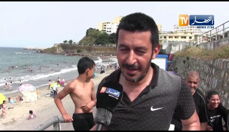 عنابة: الإرتفاع المحسوس في درجات الحرارة يدفع بالعائلات إلى الشواطئ