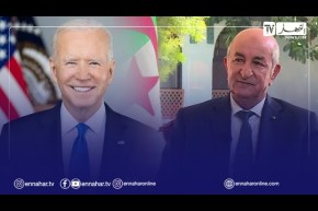 جو بايدن يهنئ رئيس الجمهورية بمناسبة احتفال الجزائر بالذكرى الـ59 لعيد الإستقلال