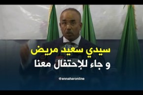 بدوي يشكر “سيدي السعيد “على حضوره  للإحتفال بعيد العمال رغم مرضه