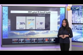 الأحوال الجوية: أجواء مستقرة مع إرتفاع في درجات الحرارة على الولايات الغربية والشرقية