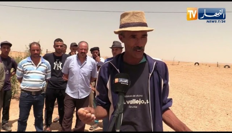 تيارت: سكان دوار العمامرة في رحلة بحث عن المياه بعد جفاف الأبار القديمة