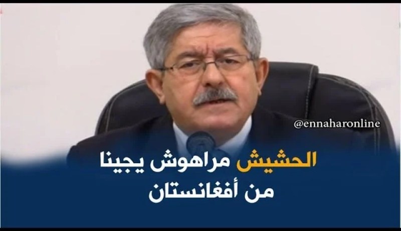 أويحيى/ “الحشيش باين منين راهو يجي..ماشي حتى يقولها أويحيى”