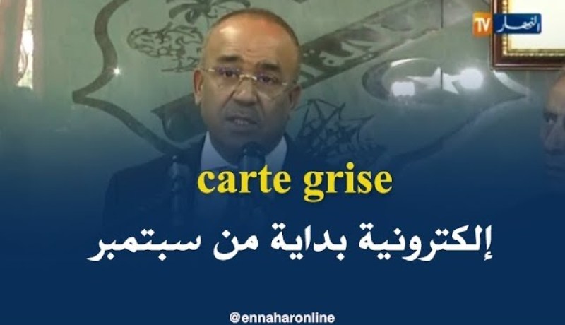 وزير الداخلية  : سيتم إطلاق البطاقة الرمادية  الإلكترونية بداية من شهر سبتمبر المقبل