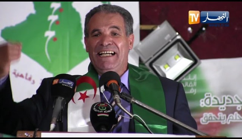 البليدة: رئيس حزب الجزائر الجديدة ينظم تجمعا شعبيا