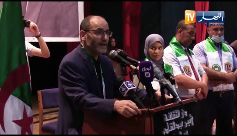 عين الدفلى: رئيس حركة مجتمع السلم ينشط تجمعا شعبيا بدار الثقافة الامير عبد القادر