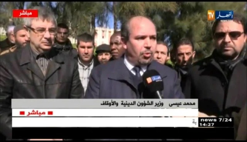 وزير الشؤون الدينية: لقد فقدت الجزائر لتوّها أيقونة من أيقونات الدفاع عن الجزائر والإسلام