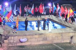 بالصور.. الجزائر تتسلم راية ألعاب البحر الأبيض المتوسط