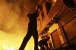 انفجار فى الرياض بسبب تسرب غاز بأحد المنازل