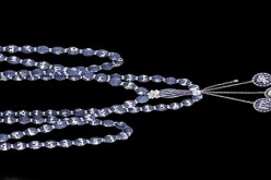 صناعة مسبحة ب16700 حبة ياقوت وماس