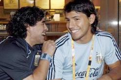 مارادونا ينصح لاعب مانشيستر سيتي سرجيو اوغيرو بالانتقال لريال مدريد