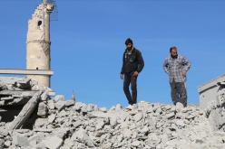 5 قتلى في قصف روسي على جامع بمدينة حلب السورية