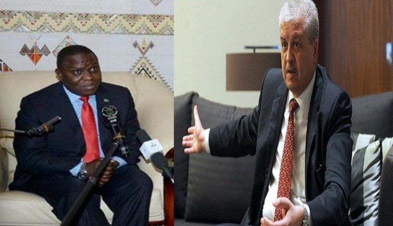 سلال يستقبل وزير الشؤون الخارجية الزامبي